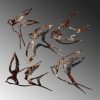 Hand-Painted Metal Wall Decor, 4 Sizes, 100% Metal