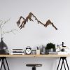 Hand-Painted Metal Wall Accessory, 45x70 cm, Antiquation