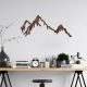 Hand-Painted Metal Wall Accessory, 45x70 cm, Antiquation