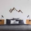 Hand-Painted Metal Wall Accessory, 45x70 cm, Antiquation