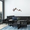 Hand-Painted Metal Wall Accessory, 45x70 cm, Antiquation
