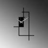 Elegant Black Metal Wall Clock, 49 x 30 cm | Silent Mechanism, 100% Metal, Perfect for Home Decor