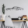 Black Metal Wall Decor (70 x 15 cm), 100% Metal, Stylish