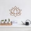 Copper Metal Wall Decor, 50 x 43 cm, 100% Metal, Elegant