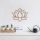 Copper Metal Wall Decor, 50 x 43 cm, 100% Metal, Elegant