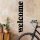 Black Metal Wall Decor, 18 x 98 cm, 100% Metal, Stylish