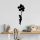 Black Metal Wall Decor, 100 x 34 cm, 100% Metal