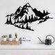 Black Metal Wall Decor, 40 x 70 cm, 100% Metal, Stylish