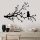 Elegant Black Metal Wall Accessory, 80 x 50 cm | 100% Metal, 1.5 mm Thick | Perfect for Home Decor