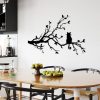 Elegant Black Metal Wall Accessory, 80 x 50 cm | 100% Metal, 1.5 mm Thick | Perfect for Home Decor