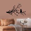 Elegant Black Metal Wall Accessory, 80 x 50 cm | 100% Metal, 1.5 mm Thick | Perfect for Home Decor