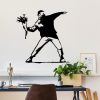 Decorative Black Metal Wall Accessory - 69 x 70 cm