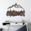 Hand-Painted Metal Wall Accessory, Antiquation, 51x70 cm
