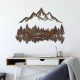 Hand-Painted Metal Wall Accessory, Antiquation, 51x70 cm