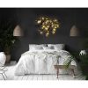 Elegant Black Metal Wall Accessory, 65 x 95 cm | 100% Metal, 2 mm Thick | Perfect for Home Decor