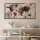 Hand-Painted Metal Wall Accessory, 120x60 cm, 100% Metal