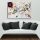 Vasili Kandinsky Canvas Painting, 70x100 cm, Wooden Frame