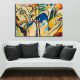 Vasili Kandinsky Canvas Painting, 70x100 cm, Wooden Frame