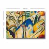 Vasili Kandinsky Canvas Painting, 70x100 cm, Wooden Frame