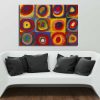 Vasili Kandinsky Canvas Painting, 70x100 cm, Wooden Frame