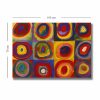 Vasili Kandinsky Canvas Painting, 70x100 cm, Wooden Frame