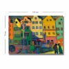 Vasili Kandinsky Canvas Painting, 70x100 cm, Wooden Frame