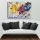 Vasili Kandinsky Canvas Painting, 70x100 cm, Wooden Frame