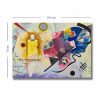 Vasili Kandinsky Canvas Painting, 70x100 cm, Wooden Frame