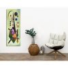 Kandinsky Decorative Canvas Painting, 30x80 cm, 100% Canvas
