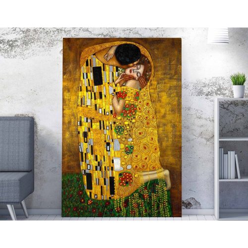 Gustav Klimt Canvas Art, 50x70 cm, Wooden Frame