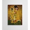 Gustav Klimt The Kiss Canvas Art, 70 x 100 cm, Wooden Frame