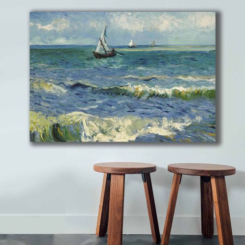 Vincent van Gogh Canvas Painting, 70x100 cm, Wooden Frame