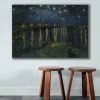 Vincent van Gogh Canvas Painting, 70x100 cm, Wooden Frame