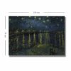 Vincent van Gogh Canvas Painting, 70x100 cm, Wooden Frame