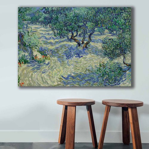Vincent van Gogh Canvas Painting, 70x100 cm, Wooden Frame