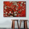 Vincent van Gogh Canvas Painting, 70x100 cm, Wooden Frame
