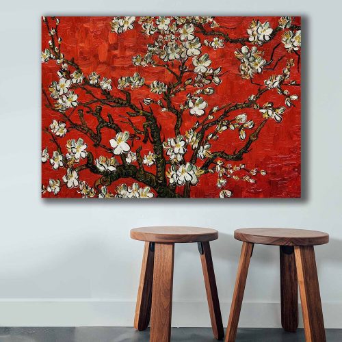 Vincent van Gogh Canvas Painting, 70x100 cm, Wooden Frame