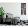 Elegant Canvas Painting, 30x80 cm, 50% Cotton/Polyester
