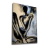 Elegant Canvas Painting, 50x70 cm, Framed Art, 50% Cotton