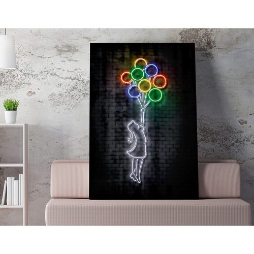 Elegant Canvas Painting, 50x70 cm, Framed Art, 50% Cotton
