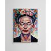 Elegant Canvas Painting, 50x70 cm, Framed Art, 50% Cotton