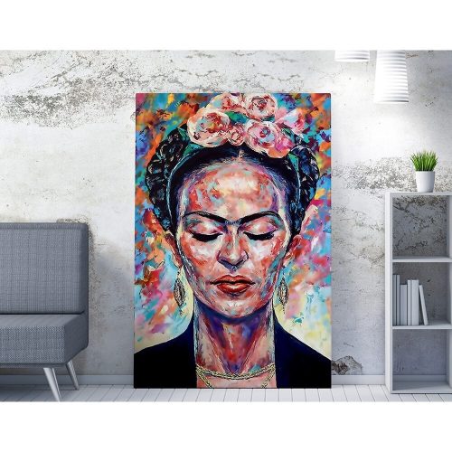 Elegant Canvas Painting, 70x100 cm, Framed Art