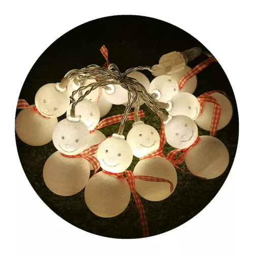 Modee Christmas LED String Light Plastic Battery C1015 (10LED/1.35m/15cm) warm
