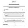Modee Lighting LED Tube T8 1500mm 24W 4000K A-series (2880 lumen) ERP B1