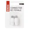 EMOS IEC connector straight 2pcs/blister