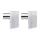 EMOS IEC connector slanted 2pcs/blister