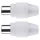 EMOS IEC connector straight A203R 2pcs/blister