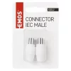 EMOS IEC connector straight A203R 2pcs/blister