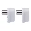 EMOS IEC connector slanted 2pcs/blister