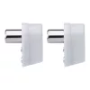 EMOS IEC connector slanted 2pcs/blister